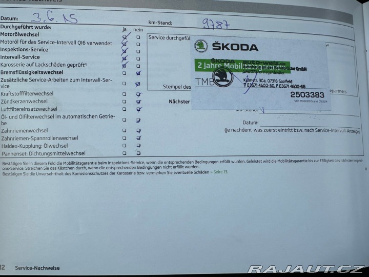 Škoda Fabia 1.2Tsi 77kw Fresh 2013