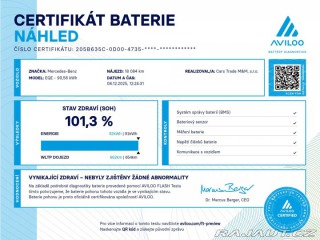 Mercedes-Benz EQE 300 1M 4L-ZÁRUKA 100%SoH 2025