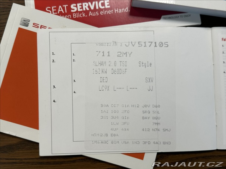 Seat Alhambra 2,0 TSI 220PS  Style-7 DS 2018
