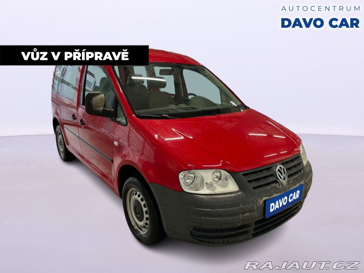 Volkswagen Caddy 1,4 i 59kW CZ Serv.kniha 2008