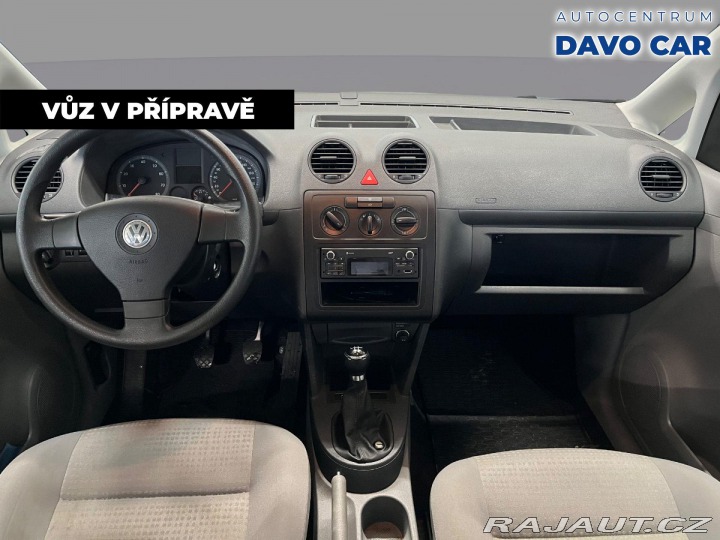 Volkswagen Caddy 1,4 i 59kW CZ Serv.kniha 2008