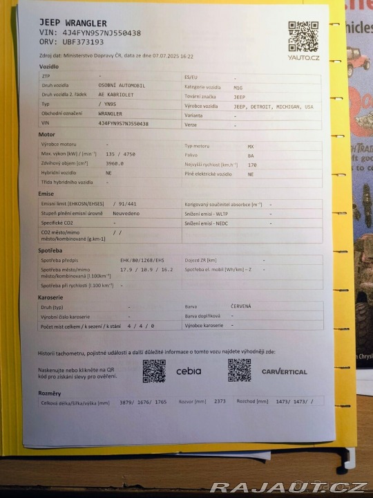 Jeep Wrangler 4,4 rv 92 1800