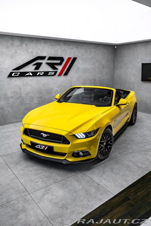 Ford Mustang 5,0 GT Cabrio Manual CZ 2016