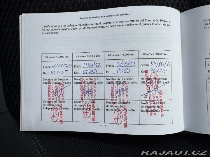 Subaru Forester 4X4 HYBRID 2,0i 110 KW 2020