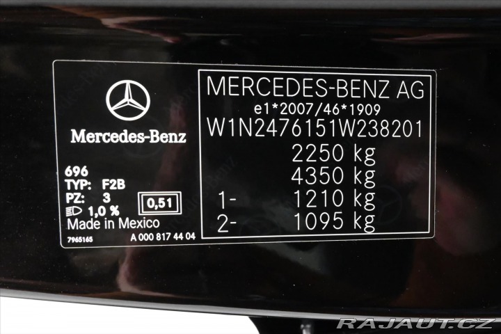 Mercedes-Benz GLB 2,0 220d 140 kW 4MATIC Zá 2022