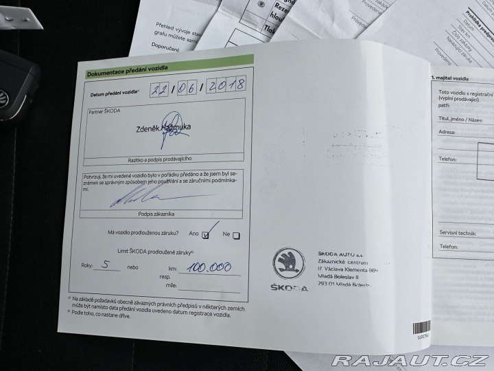 Škoda Rapid 1,0TSI 81kW 1.MAJITEL SER 2018