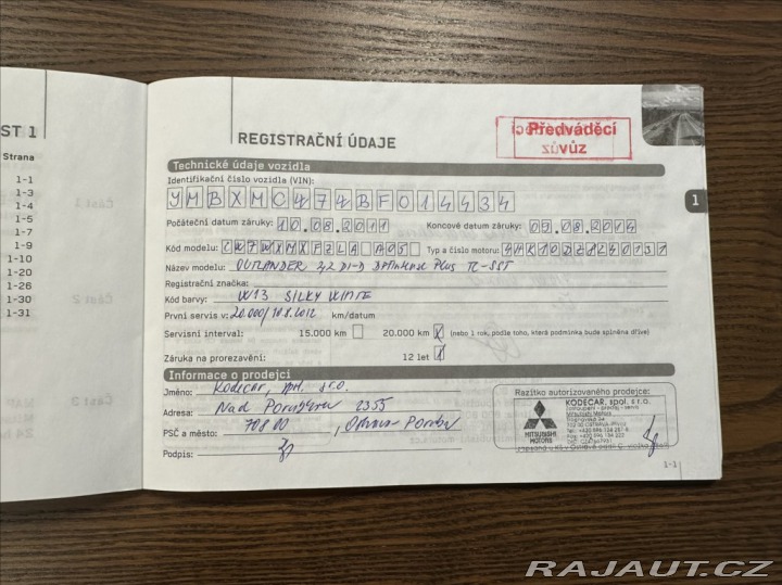 Mitsubishi Outlander 2,2 DI-D 156PS Intense+ 2011