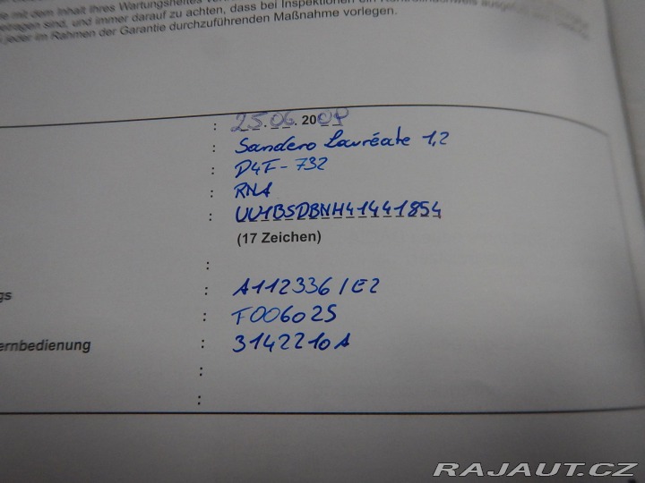 Dacia Sandero 1.2i, KLIMA 2009