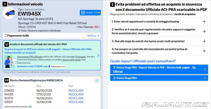 Kia Sportage 2,0 CRDi 135kw 4x4 LED be 2014