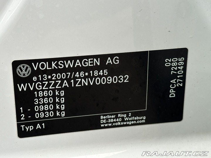 Volkswagen T-Roc 1,5TSI 110kW STYLE TAŽNÉ 2022