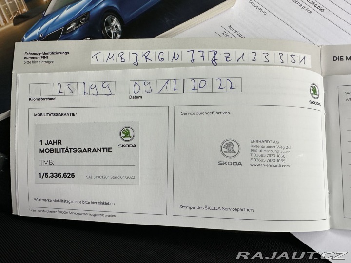 Škoda Fabia REZERVOVÁNO, 1,0TSI 81kW 2018