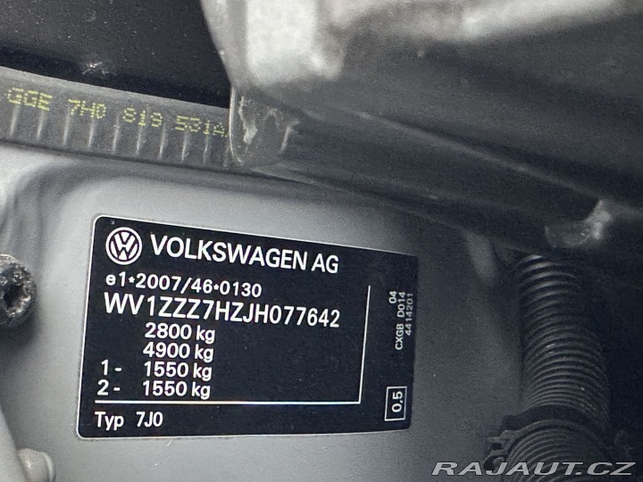 Volkswagen Transporter 2,0TDI 75kW KŘÍDLA TAŽNÉ 2017