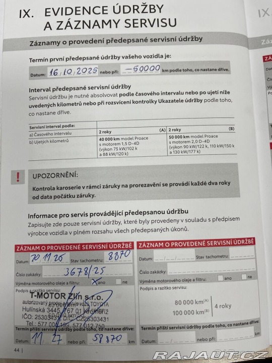 Toyota ProAce 2,0   Diesel, 106kw M1 - 2021