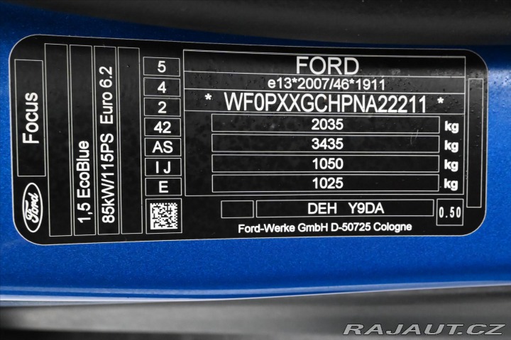 Ford Focus 1,5 EcoBlue 85 kW AT8 Tit 2022