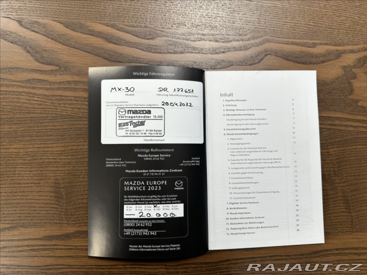 Mazda MX-30 EV 145PS Advantage Moder 2022