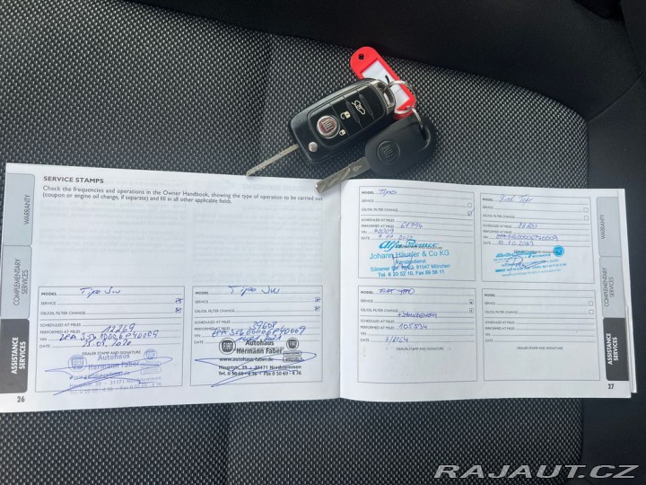 Fiat Tipo REZERVACE 2019