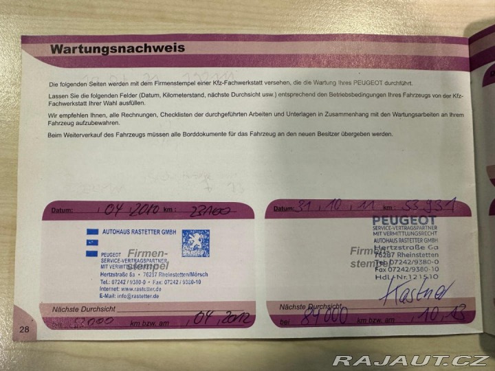 Peugeot 308 SW 1.6 16v 88kw 2009