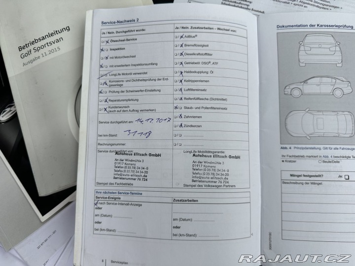 Volkswagen Golf Sportsvan 1,6TDI 81kW LOUNGE TAŽNÉ 2016