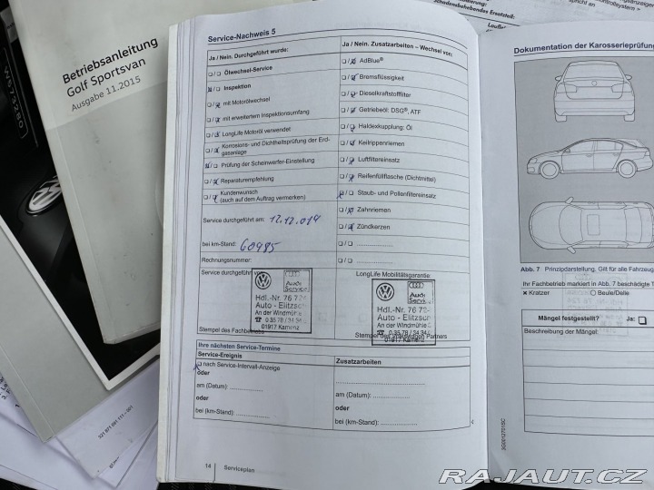 Volkswagen Golf Sportsvan 1,6TDI 81kW LOUNGE TAŽNÉ 2016