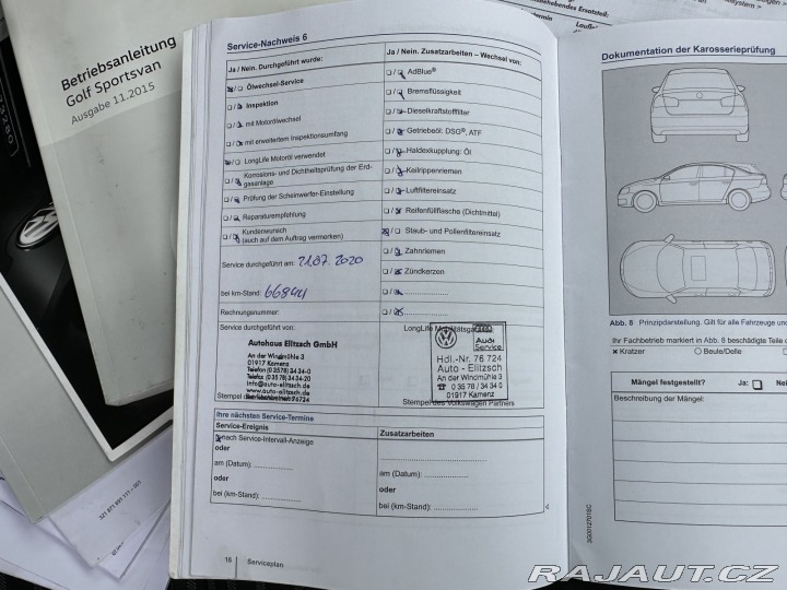 Volkswagen Golf Sportsvan 1,6TDI 81kW LOUNGE TAŽNÉ 2016