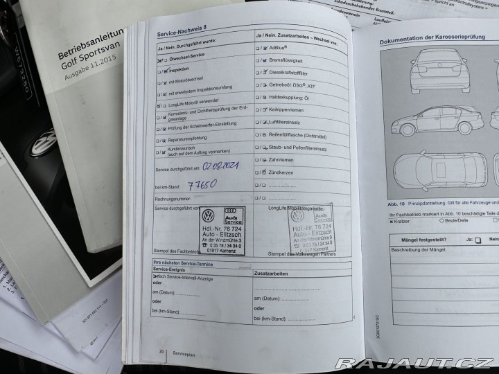 Volkswagen Golf Sportsvan 1,6TDI 81kW LOUNGE TAŽNÉ 2016