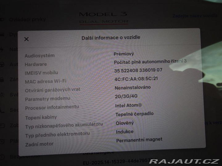 Tesla Model 3 Performance 377kW REZERVA 2021