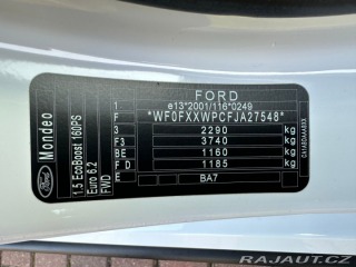 Ford Mondeo 1.5EcoBoost 121kw ST-Line 2018