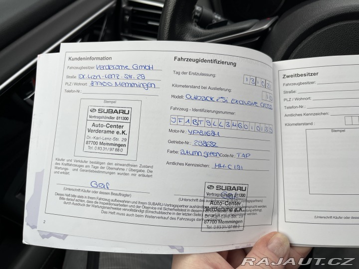 Subaru Outback 2.5I Exclusive Cross 2021