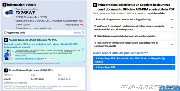 Jeep Grand Cherokee 3,0 CRD 184kw Limited AWD 2019