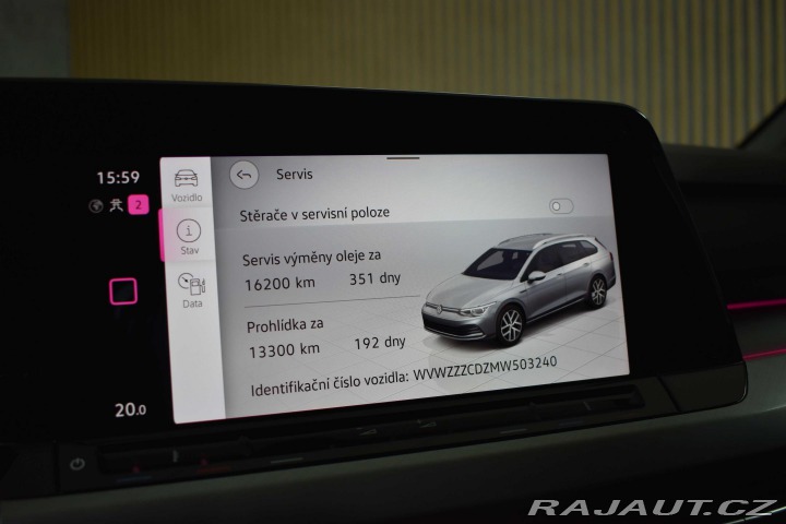 Volkswagen Golf 2.0 TDI 110kW REZERVACE 2020