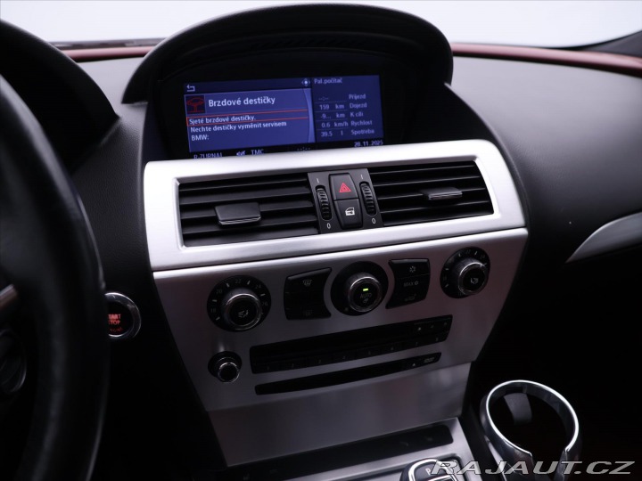 BMW 6 3,0 635da 210kW CZ Kůže 2008