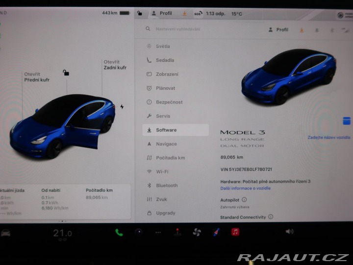 Tesla Model 3 4x4, Long Range, 94,4% So 2020