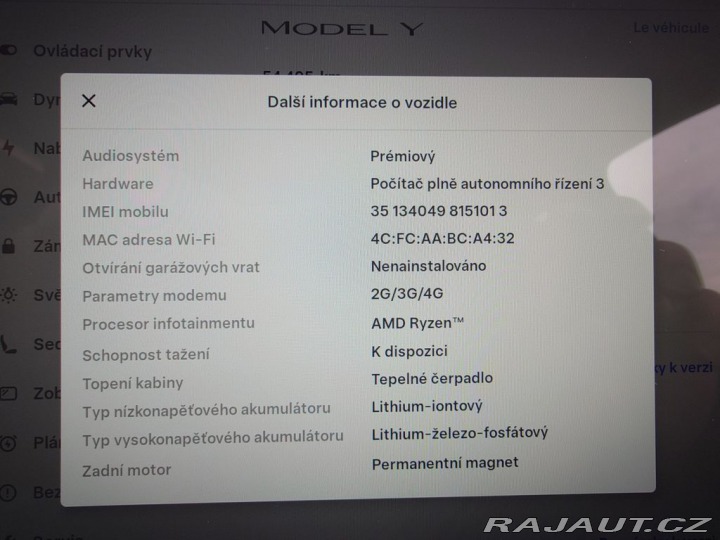 Tesla Model Y Standard Range 220 kW SOH 2023