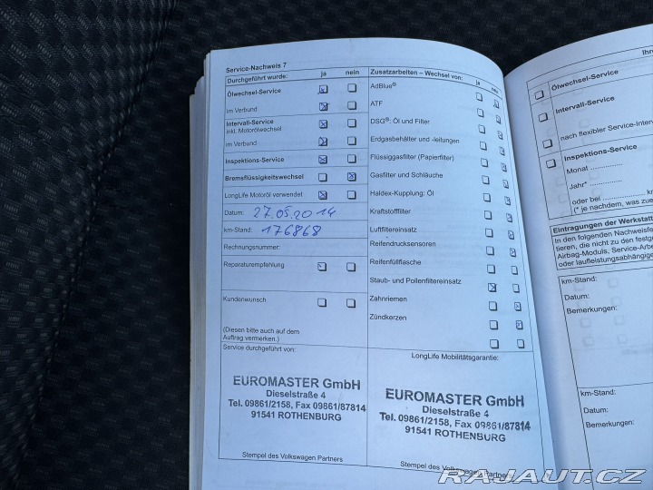 Volkswagen Passat 1,6 TDI 77 KW ROZVODY STK 2011