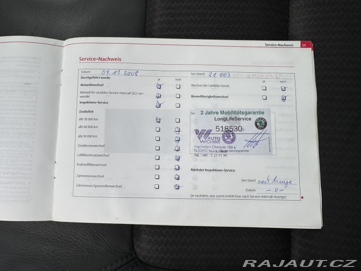 Škoda Octavia 1,9 TDI 77 KW 1. MAJ. STK 2007