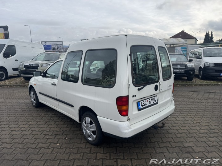 Volkswagen Caddy 1,9 SDI 47 KW NOVÁ STK 2001