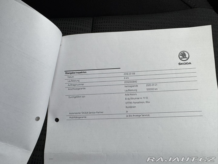 Škoda Octavia 2,0 TDI 110 KW 1. MAJ STK 2016