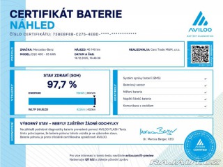 Mercedes-Benz EQC 400 4MATIC AMG ACC 1.M 98 2021