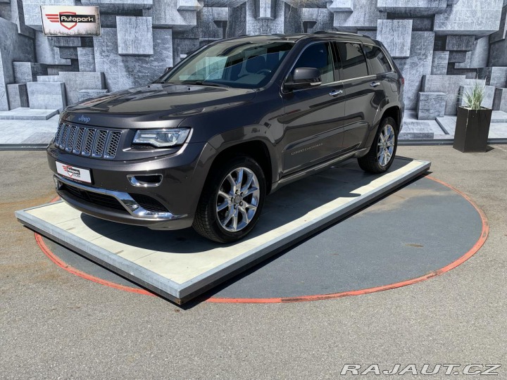 Jeep Grand Cherokee 3.0CRD, SUMMIT, ČR, DPH 2017
