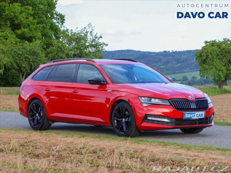 Škoda Superb 2,0 TDI DSG Sportline LED