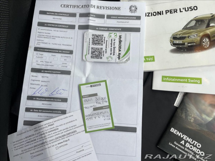 Škoda Yeti 2,0 TDi 81kw 4x4 Outdoor 2017