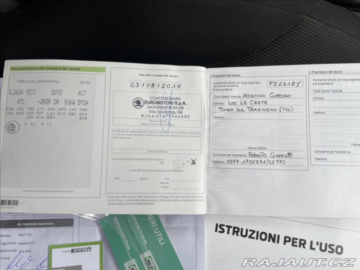 Škoda Yeti 2,0 TDi 81kw 4x4 bez koro 2017