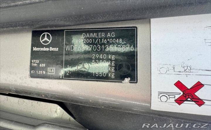 Mercedes-Benz Vito 2,2 CDi 115 AWD Mixto Taž 2009