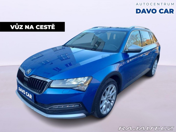 Škoda Superb 2,0 TDI DSG 4x4 CZ Scout 2020