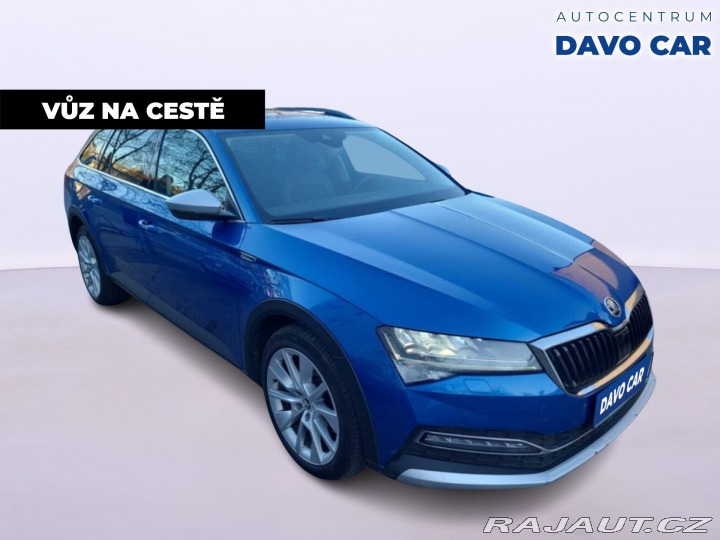 Škoda Superb 2,0 TDI DSG 4x4 CZ Scout 2020