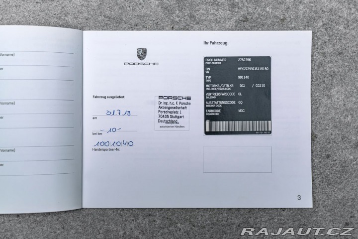 Porsche 911 GTS 991.2 Approved 11/202 2018