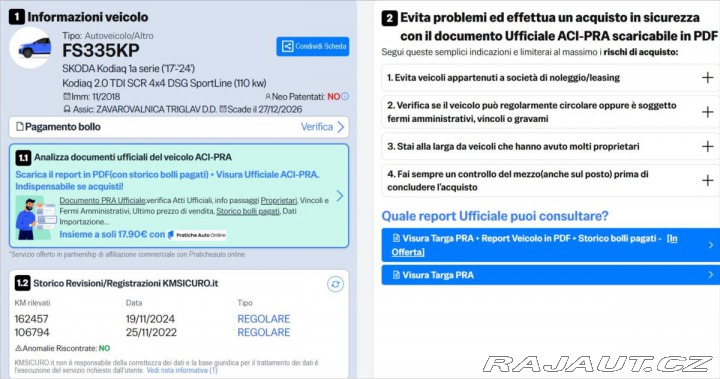 Škoda Kodiaq 2,0 TDi SPORTLINE DSG 4x4 2018