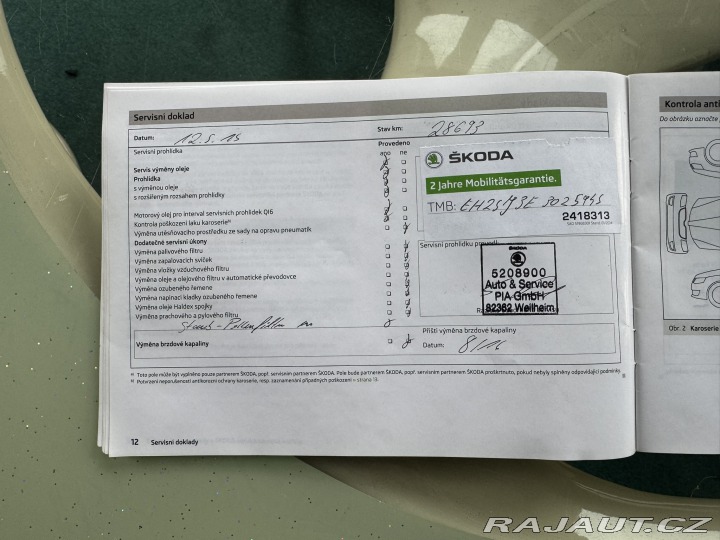 Škoda Fabia 1,2 HTP 51 KW KM 1 MAJ 2013