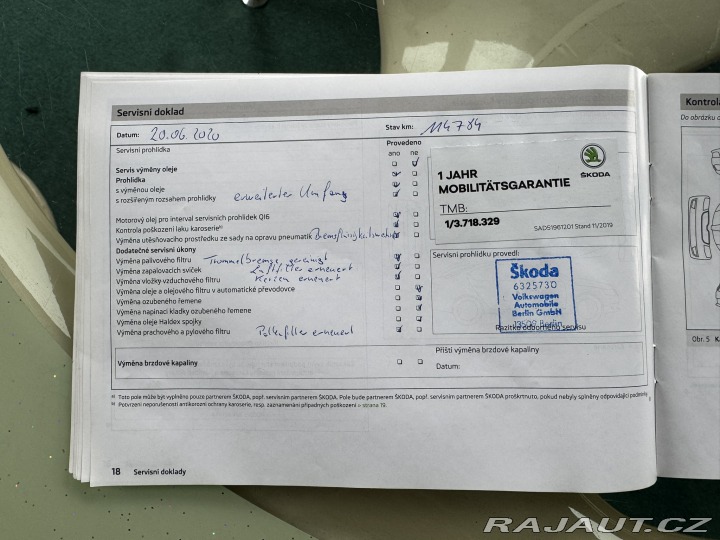 Škoda Fabia 1,2 HTP 51 KW KM 1 MAJ 2013