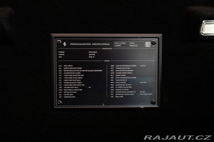Ferrari 488 Lift/JBL/Carbon 1800